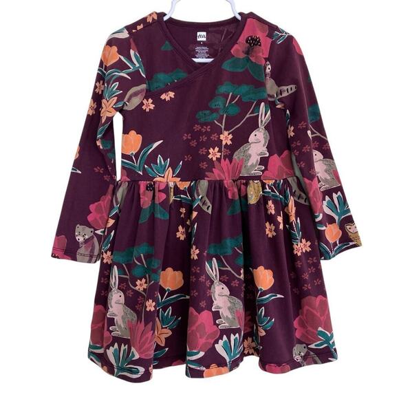 Girls Tea Collection & Carters Bundle Linen Blend Dresses Spring Summer 4/4T - Picture 1 of 16